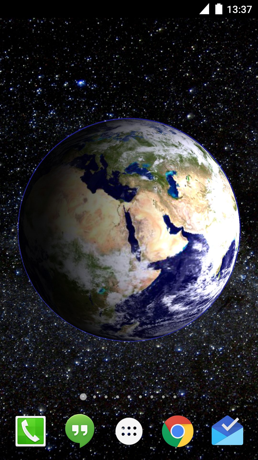 Planetary live wallpaper screenshot